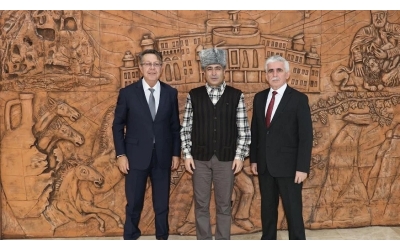 Uluslararası Kafkas Derneği Genel Başkanı Berk Nevşehir'de