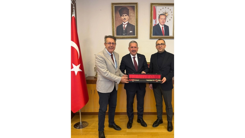 Ticaret Bakan Yardımcımız Sayın Mahmut Gürcan'ı ziyaret ettik