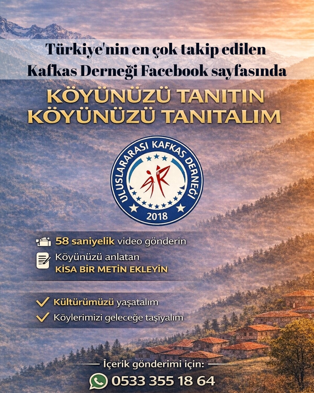 KÖYÜNÜZÜ TANITIN - KÖYÜNÜZÜ TANITALIM