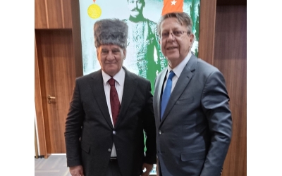 GÖKSUN BELEDİYE BAŞKANIMIZ SELİM YÜCE'Yİ ZİYARET