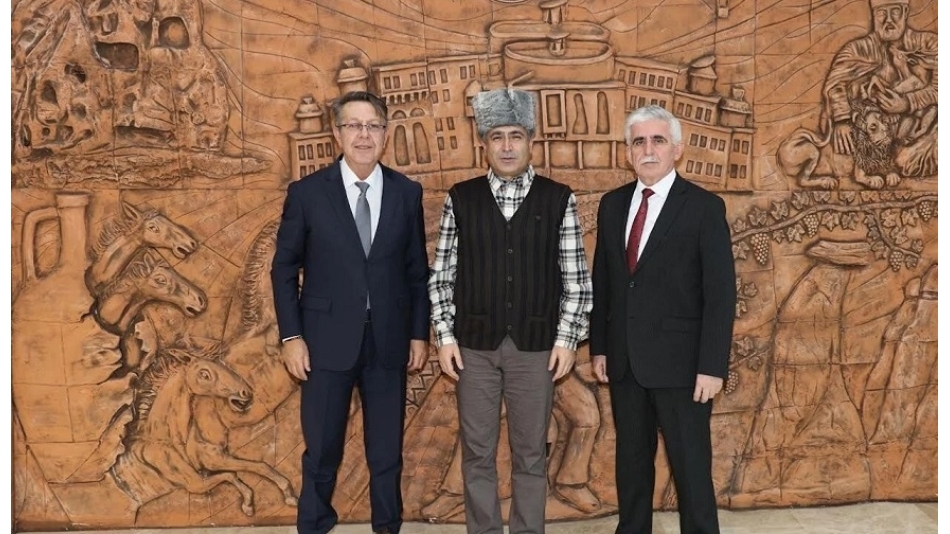 Uluslararası Kafkas Derneği Genel Başkanı Berk Nevşehir'de
